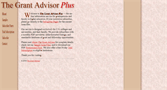 Desktop Screenshot of grantadvisor.com