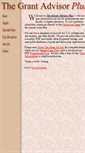 Mobile Screenshot of grantadvisor.com